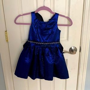 Navy dress toddler